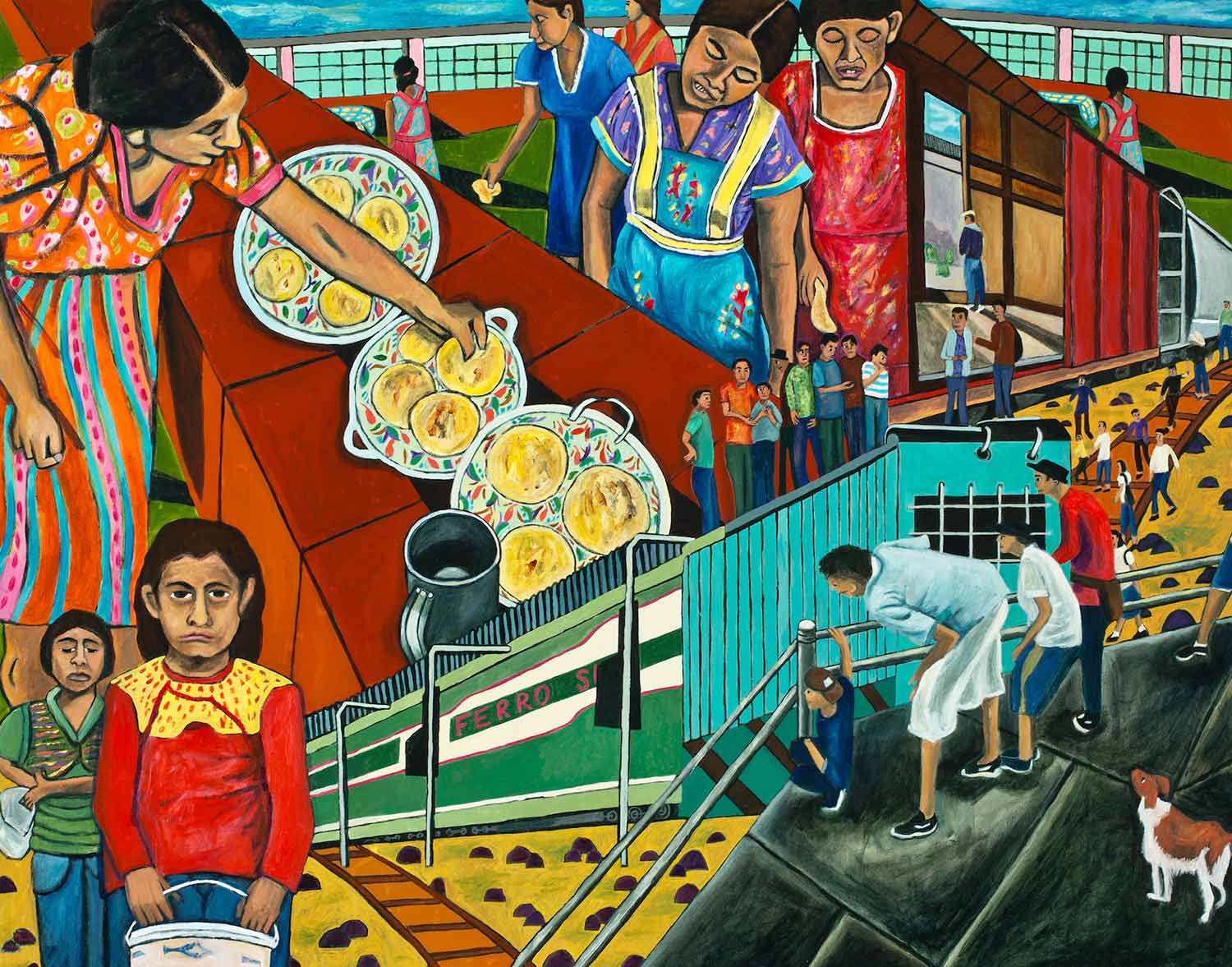 The Great Migration from El Salvador to Santa Cruz Series: Tortillas